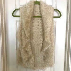 Cream Vest from Ellie Crimson